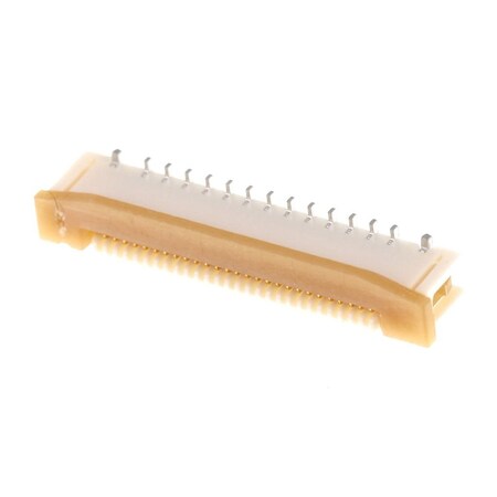 Molex Ffc/Fpc Connector, 27 Contact(S), 1 Row(S), Female, Straight, 0.020 Inch Pitch, Surface Mount 525592752